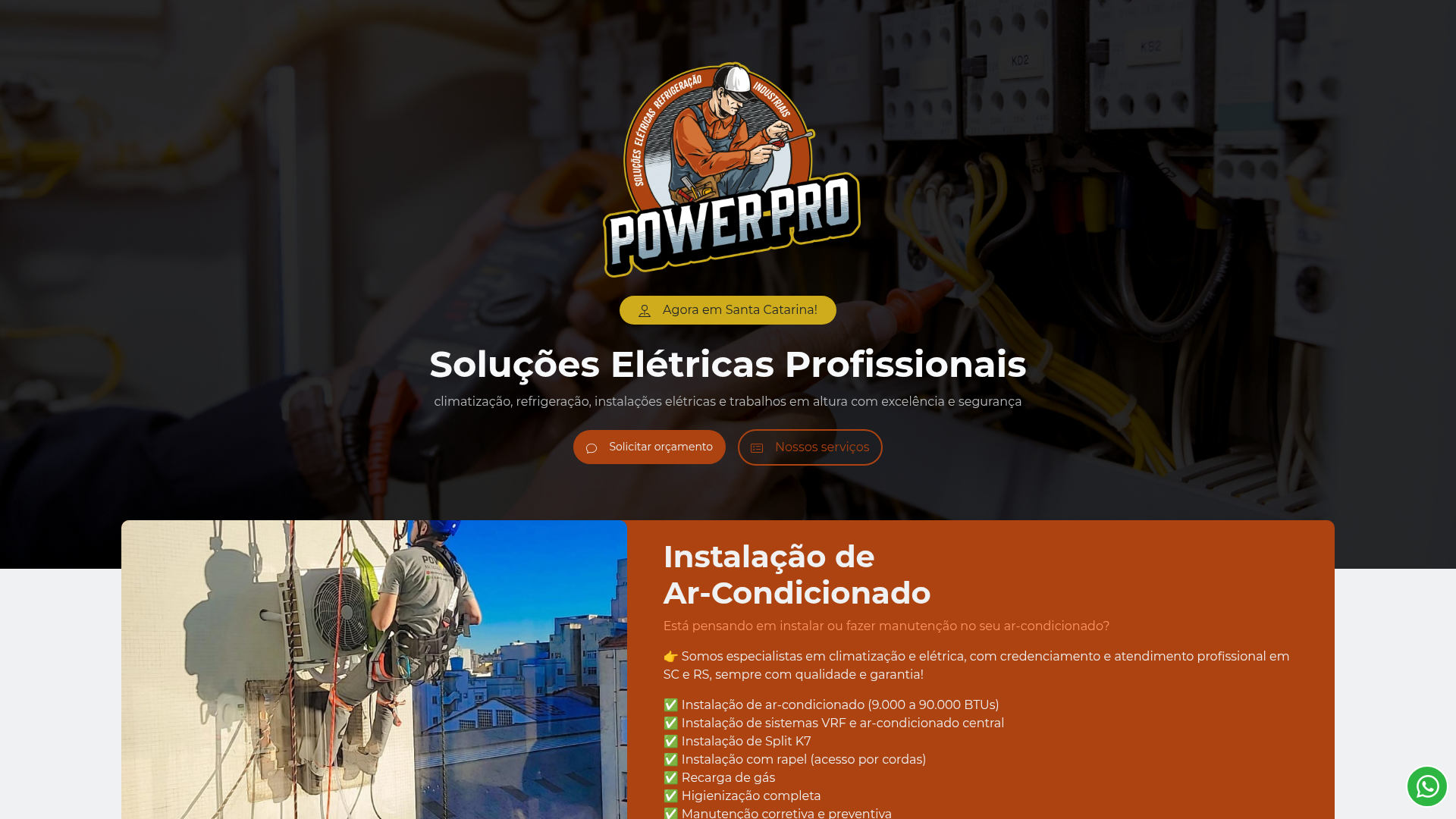 Preview do projeto Power Pro Soluções